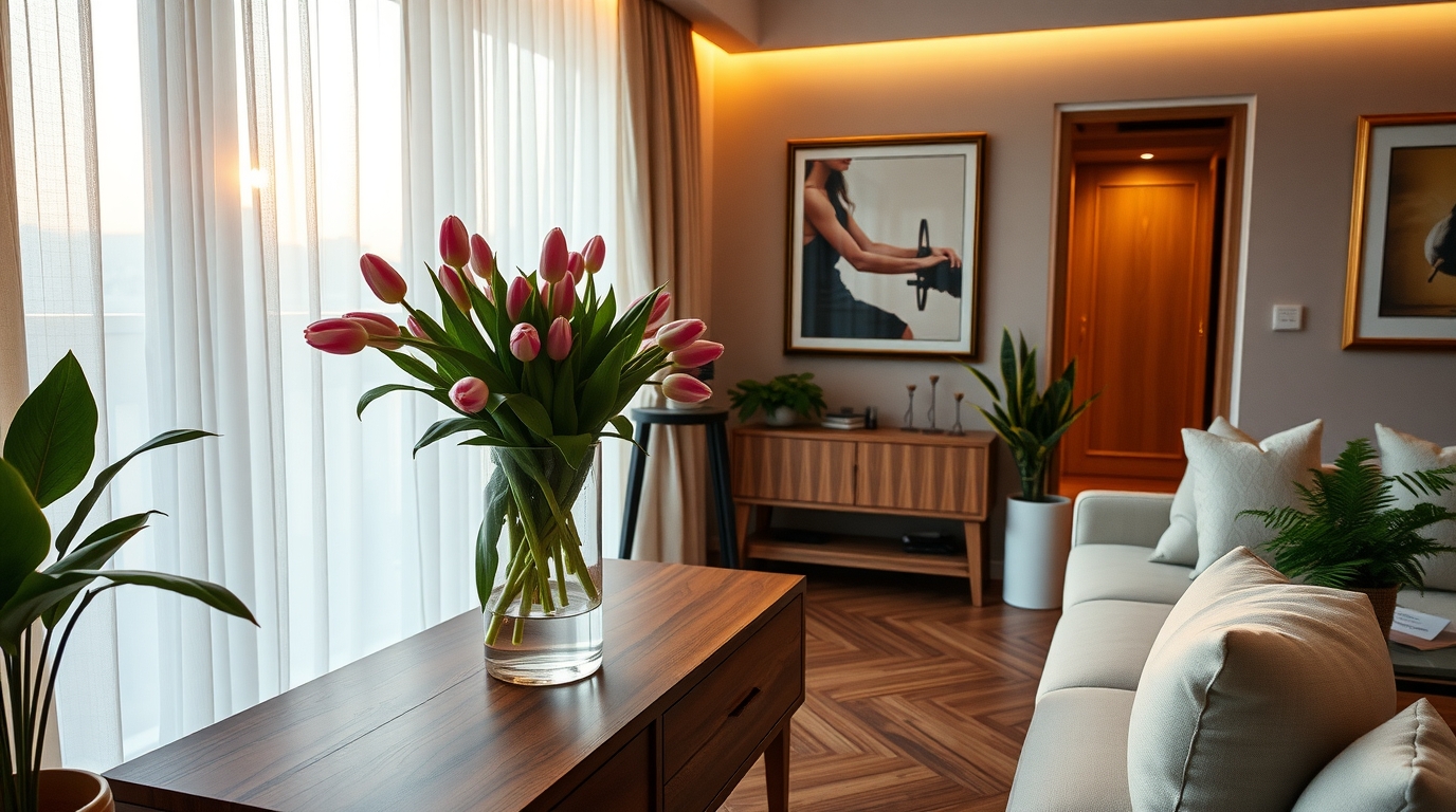 ваза для цветов стекло