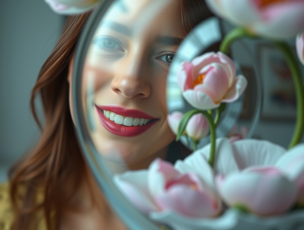 Ваза для цветов стекло