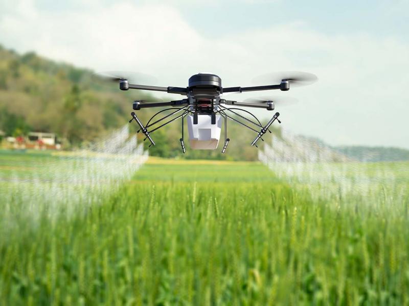 Использование сельскохозяйственных дронов