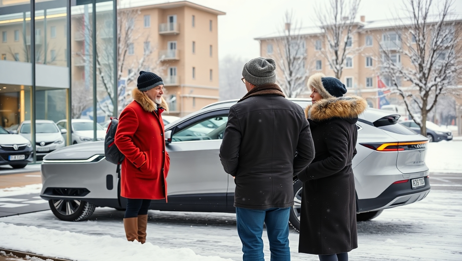 купить электромобиль кроссовер