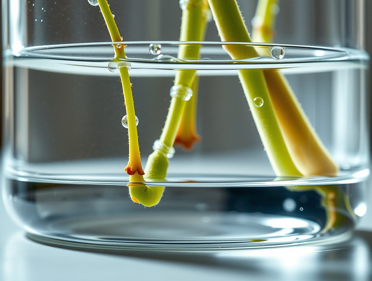 Ваза для цветов стекло